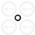 FAEMA P4 VALVE SHAFT ORING 5.7x1.9 MM VITON