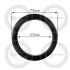 FAEMA FLAT PORTAFILTER GASKET 73X57X8.5MM