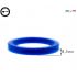 FAEMA BLUE SILICON FLAT PORTAFILTER GASKET 73X57X8.5MM