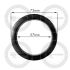 FAEMA PORTAFILTER FLAT GASKET 73X57X9MM 