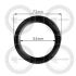 LA MARZOCCO CONICAL PORTAFILTER GASKET 72x55x6MM 