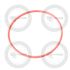 RANCILIO BOILER SILICONE GASKET 74.61X3.53 70SH 
