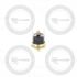THERMOSTAT 165° MANUAL RESET M4X6 FASTON VERTICAL BRASS