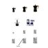 MOKA BLISTER FILTER WITH 2 RUBBER GASKETS