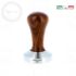 COFFEE TAMPER WITH WALNUT WOOD HANDLE